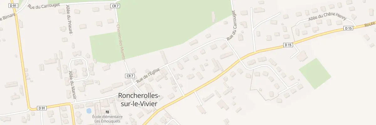 Plan du 226 Rue de l’Eglise à Roncherolles-sur-le-Vivier