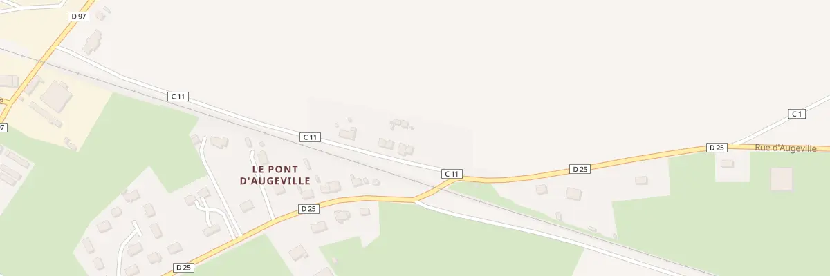 Plan du 411 Rue des Mobiles à Bosc-le-Hard