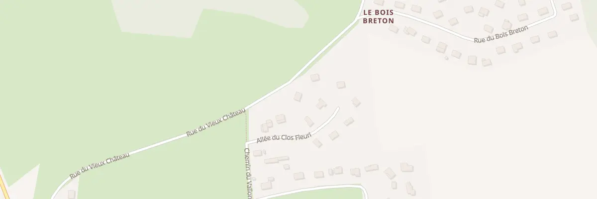 Plan du 514 Rue du Vieux Chateau à Roncherolles-sur-le-Vivier