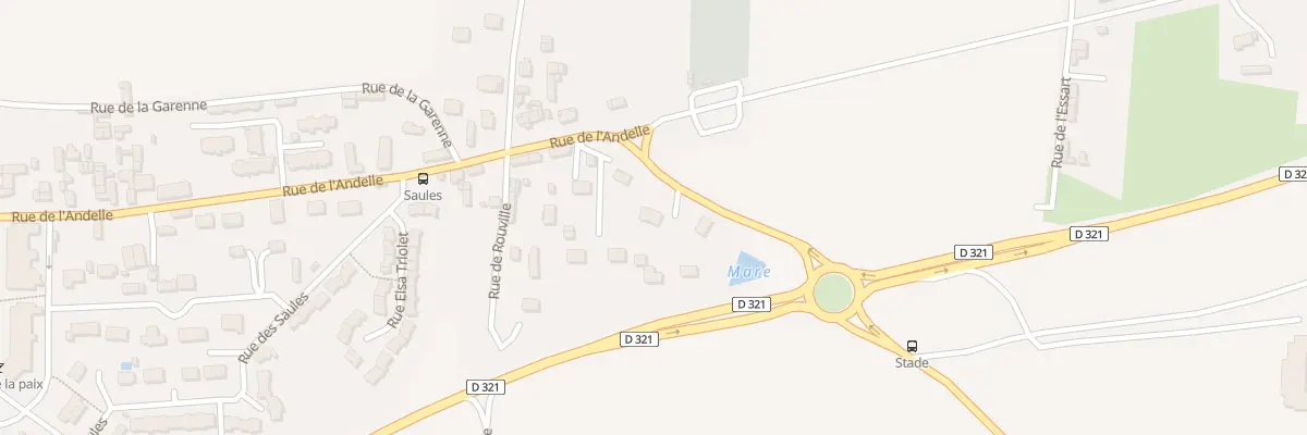 Plan du 4 Rte du Manoir à Alizay