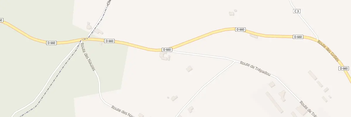 Plan du 5103 Les Nauzes à Goujounac