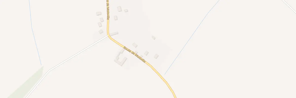 Plan du 11 Rte de Moisville à Chavigny-Bailleul