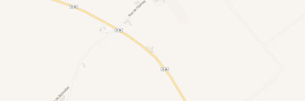 Plan du 1 Rte de la Chapelle à Renay