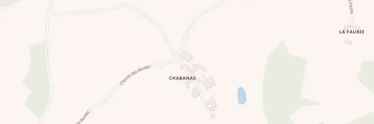 Plan du 29 Che de Chabanas à Badefols-d’Ans