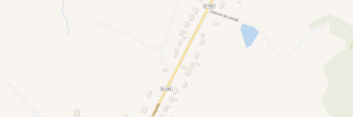 Plan du 3125 Rte de l’Aiguille à Burgnac