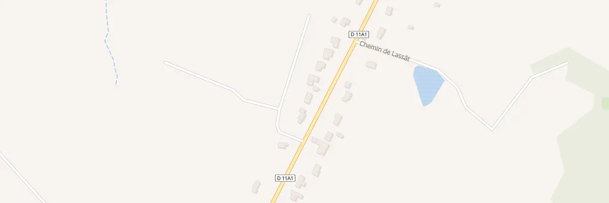 Plan du 27 Rte de l’Aiguille à Burgnac
