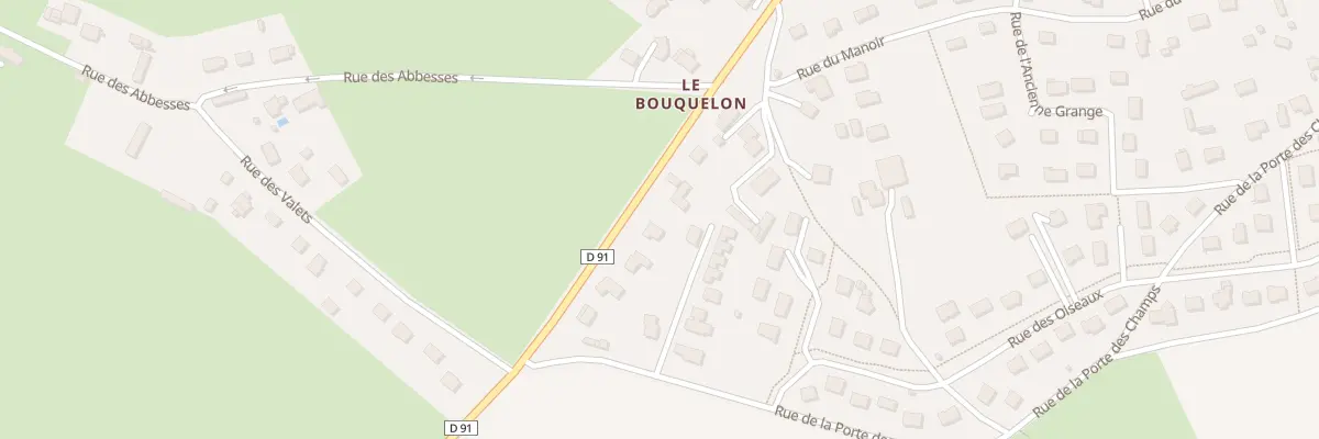 Plan du 1305 Rue des Canadiens à Boos