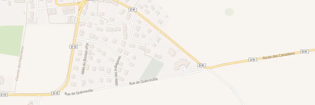 Plan du 216 Rte des Canadiens à Roncherolles-sur-le-Vivier