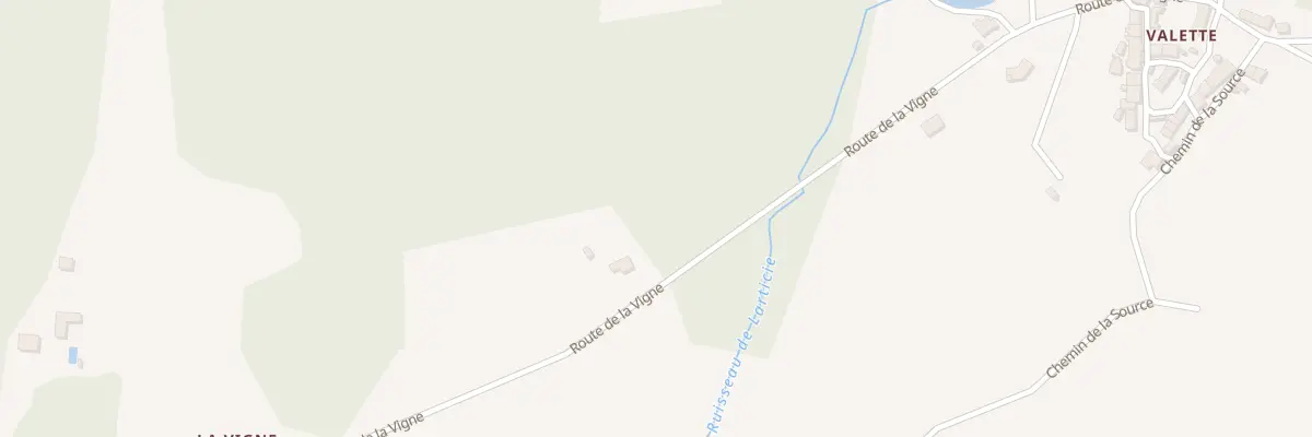 Plan du 1 La Vigne à Nexon