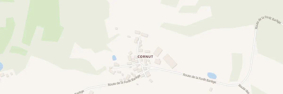 Plan du 8 Imp de Cornut à Génis
