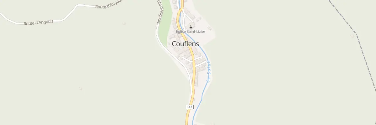 Plan du 11 Che de la Croix à Couflens