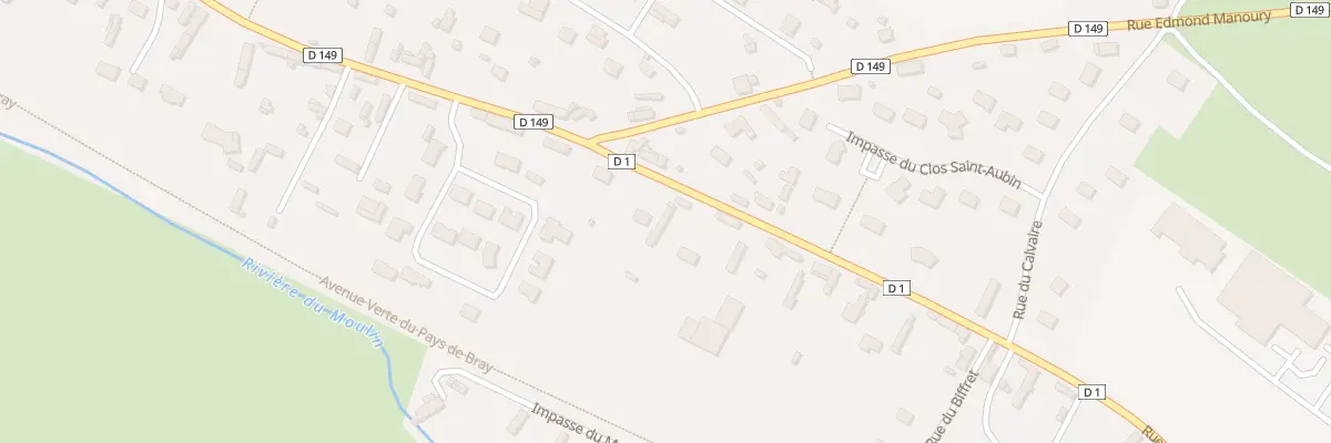 Plan du 72 Rue Lamaziere à Saint-Aubin-le-Cauf