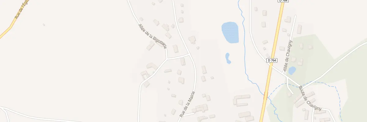 Plan du 1 Rte de la Bigotterie à Faverolles-sur-Cher