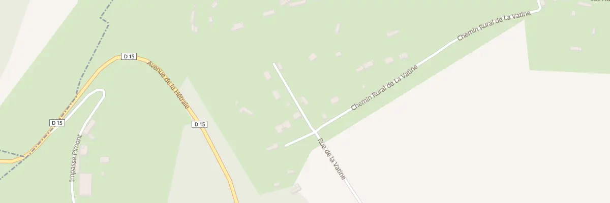 Plan du 5118 La Vatine à La Crique