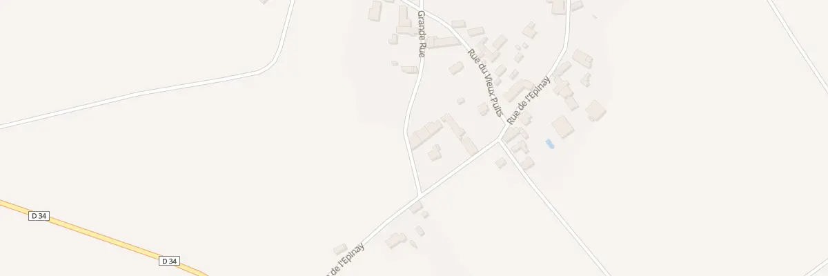 Plan du 2 Grande Rue à Renay