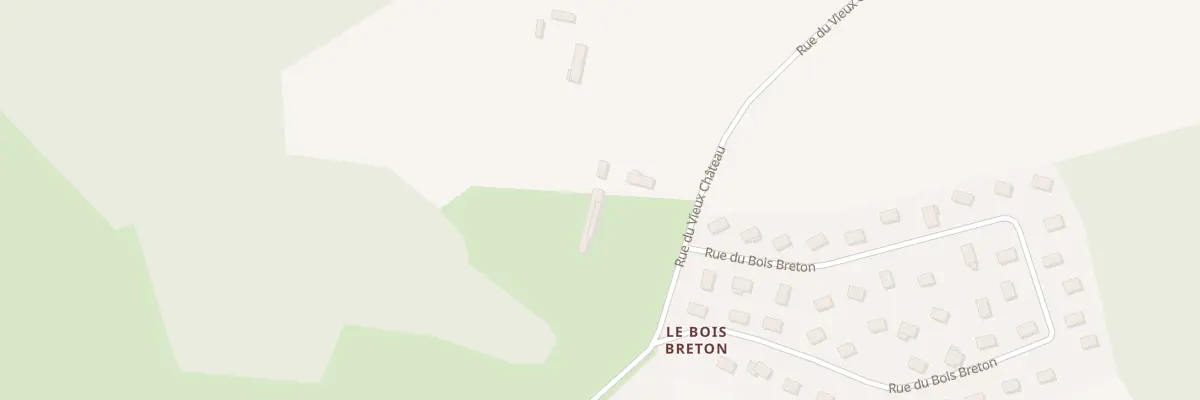 Plan du 721 Rue du Vieux Chateau à Roncherolles-sur-le-Vivier