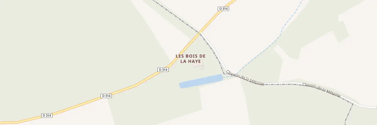 Plan du 230 Les Bois de la Haye à Laons