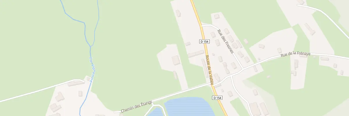 Plan du 68A Che des Etangs à Saint-Hellier