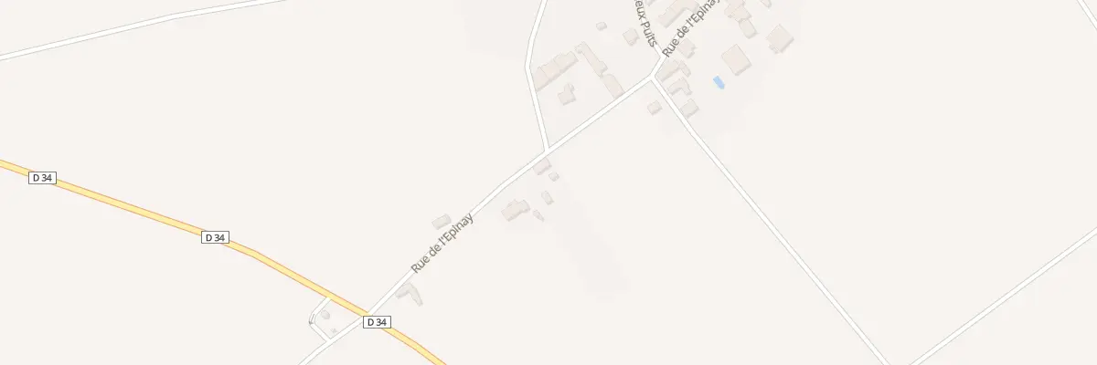 Plan du 6 Rue de l’Epinay à Renay