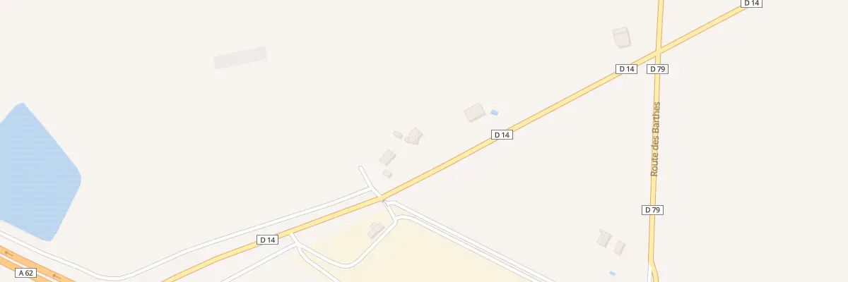 Plan du 1691 D 14 de Lavilledieu à Saint-Porquier