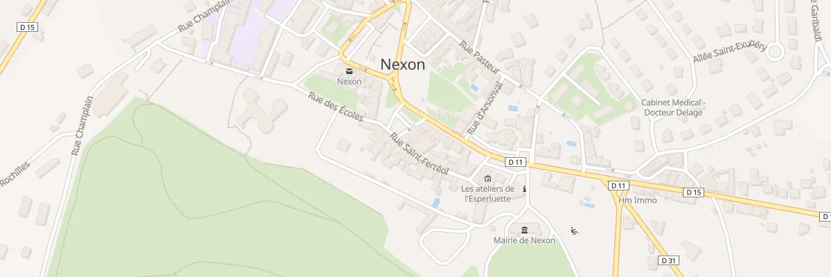 Plan du 2B Pl Annie Fratellini à Nexon