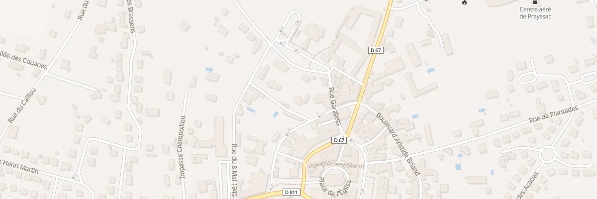 Plan du 2 Rue des Verdus à Prayssac