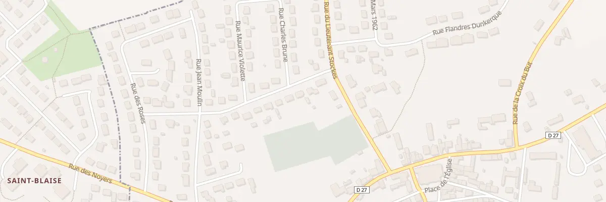 Plan du 5 Rue Marcel Poulain à Yèvres