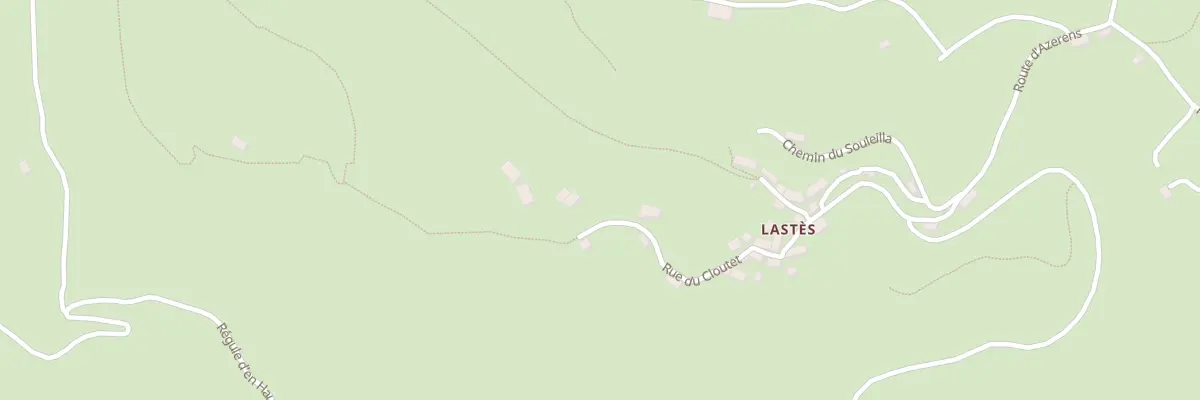 Plan du 5458 Lastes à Erp