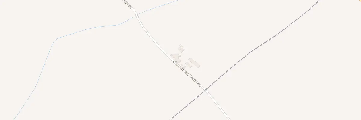 Plan du 1132 Che des Terrenes à Bérat