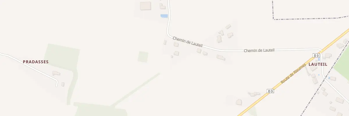 Plan du 516 Che de Lauteil à Cambernard