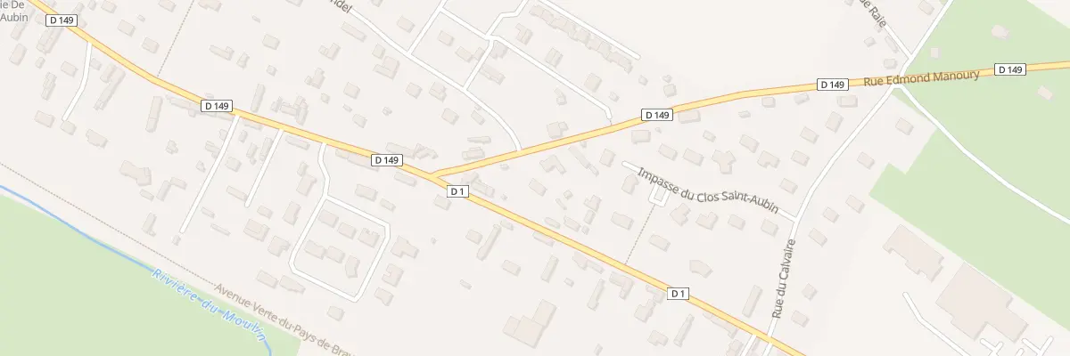 Plan du 87 Rue Lamaziere à Saint-Aubin-le-Cauf