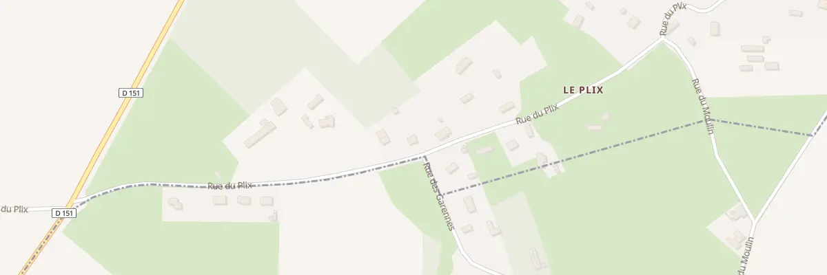 Plan du 417 Rue du Plix à Bracquetuit