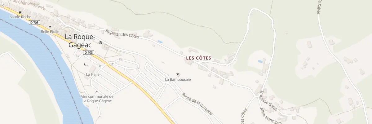 Plan du 11 Les Cotes à La Roque-Gageac