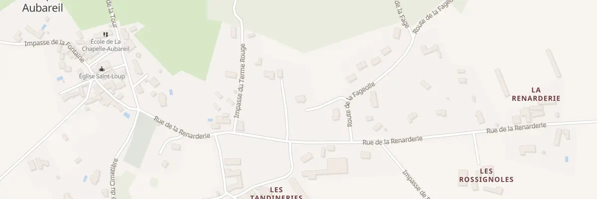 Plan du 72 Imp des Argiles à La Chapelle-Aubareil