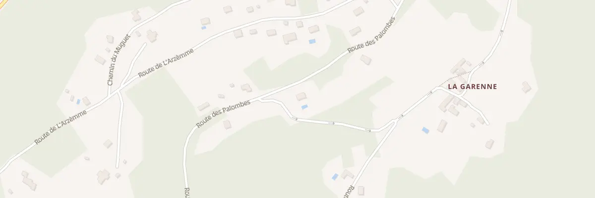 Plan du 49 Rte de la Garenne à Aubas