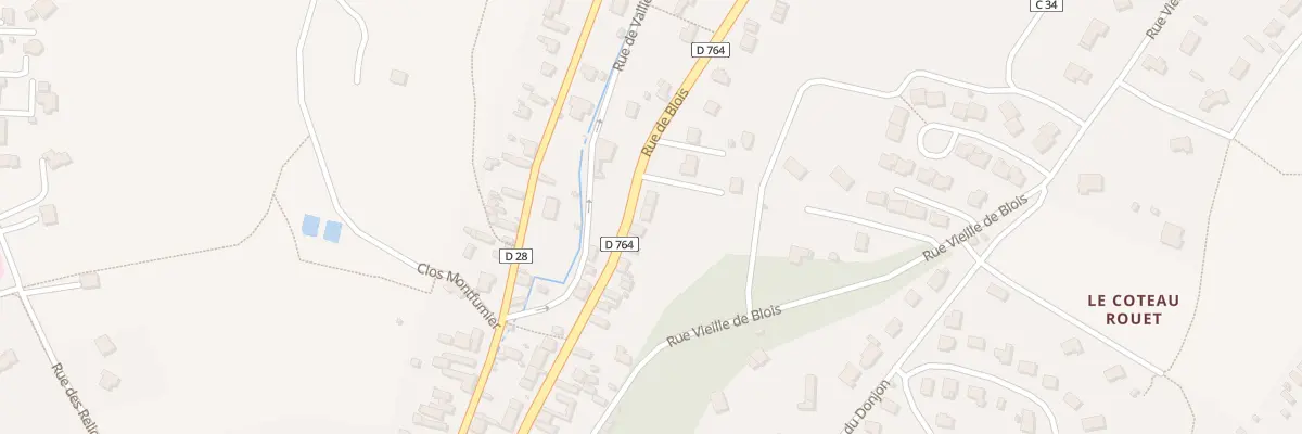Plan du 70 Rue de Blois à Montrichard Val de Cher