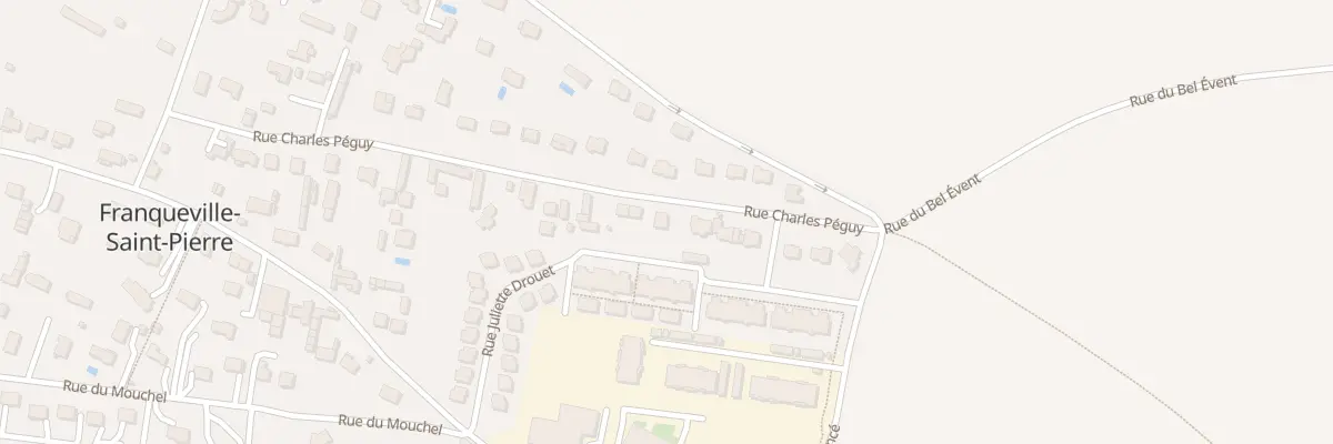 Plan du 606 Rue Charles Peguy à Franqueville-Saint-Pierre