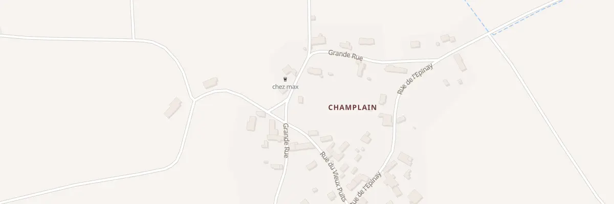 Plan du 83 Champlain à Renay