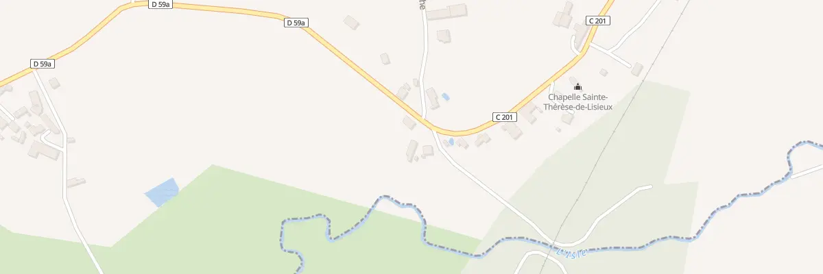Plan du 5062 Champsiaux Gare à La Meyze