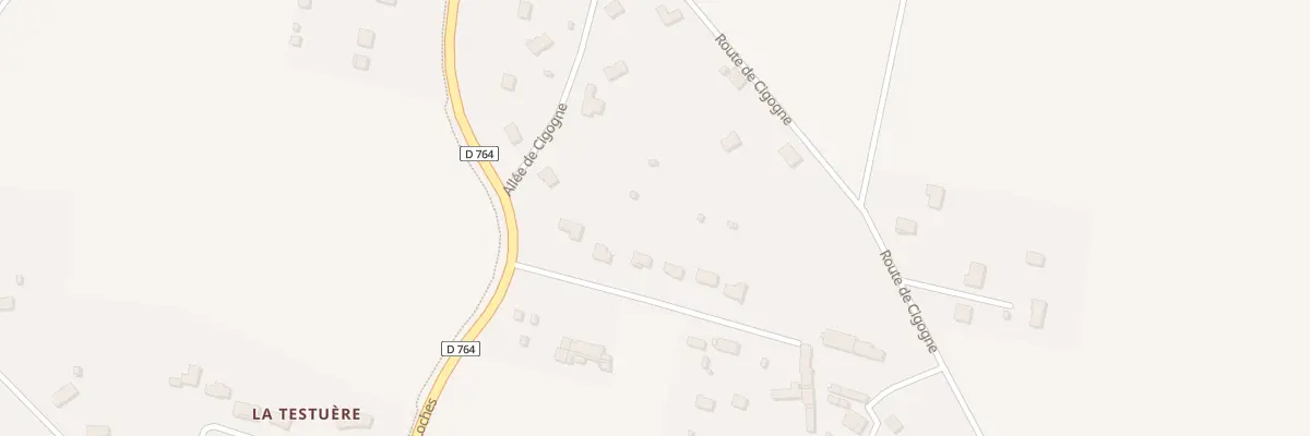 Plan du 5 Chem de Cigogne à Faverolles-sur-Cher