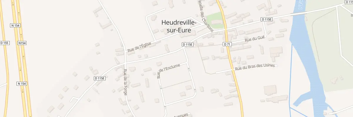 Plan du 2 Rue de l’Enclume à Heudreville-sur-Eure