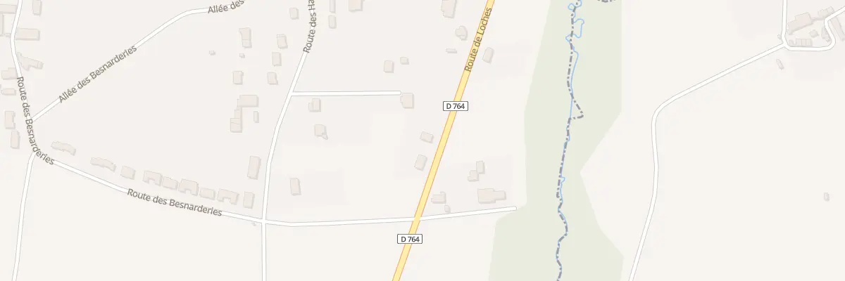 Plan du 72 Rte de Loches à Faverolles-sur-Cher