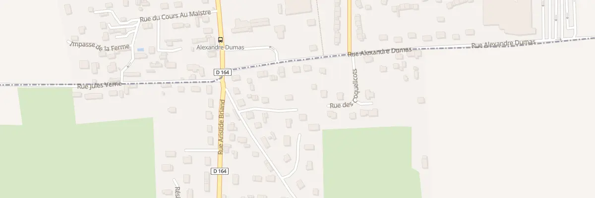 Plan du 9 Rue Mermoz à Pinterville