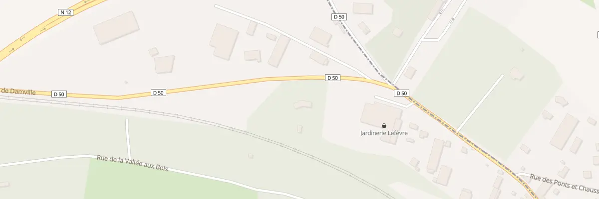 Plan du 9003 Rte de Damville à Nonancourt