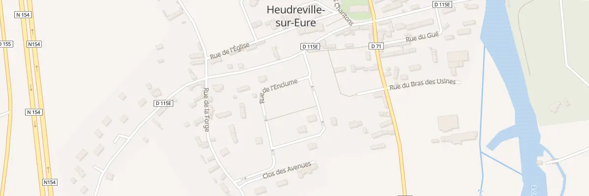 Plan du 3 Rue de l’Enclume à Heudreville-sur-Eure