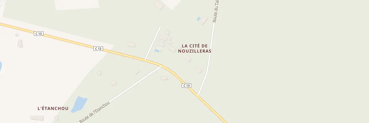 Plan du 20 Rte du Pont des Farges à Saint-Yrieix-la-Perche