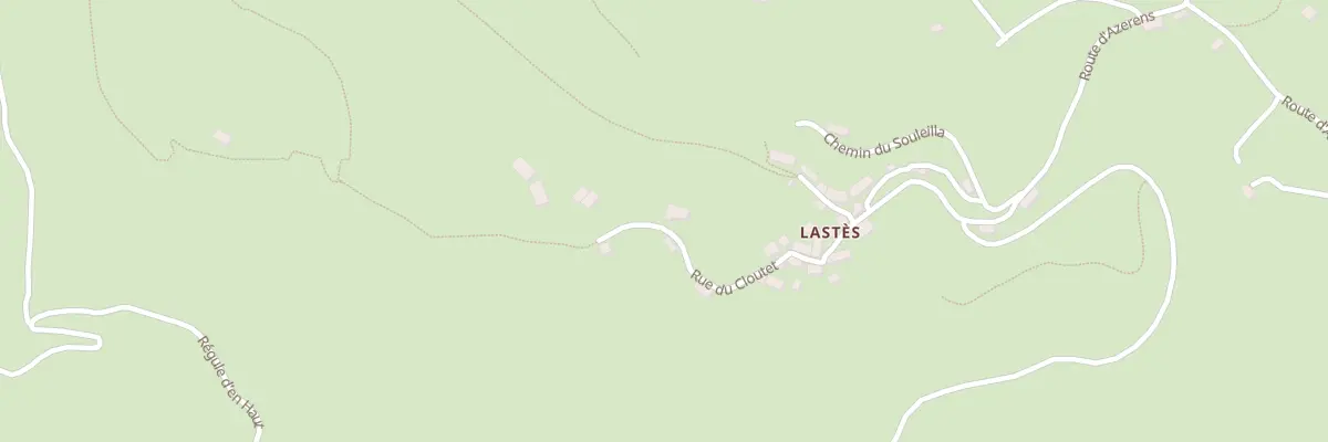 Plan du 5001 Lastes à Erp