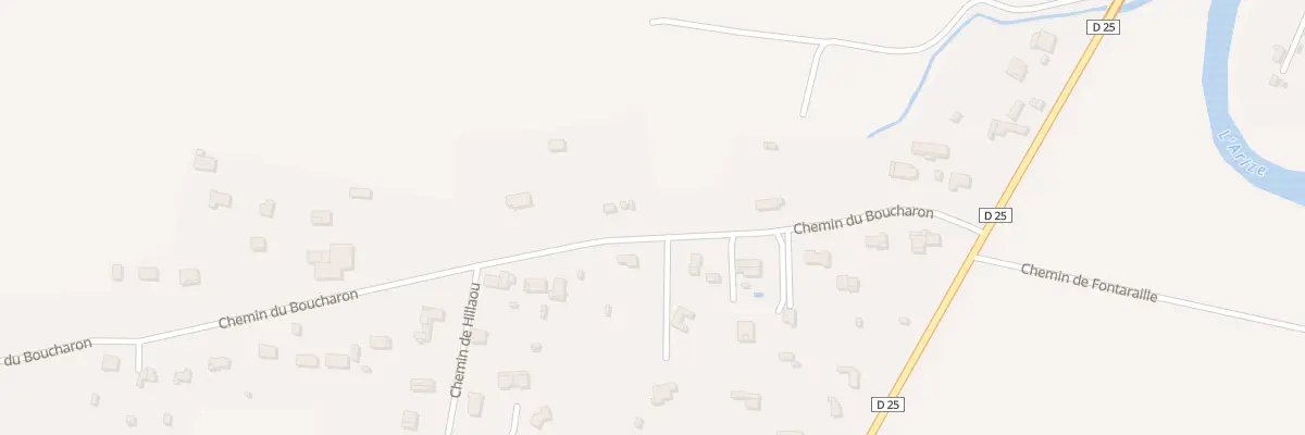 Plan du 8 Che du Boucharon à Rieux-Volvestre