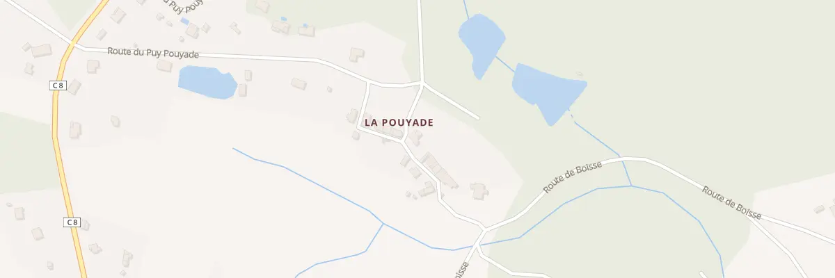 Plan du 11 Rte de la Pouyade à Saint-Jouvent