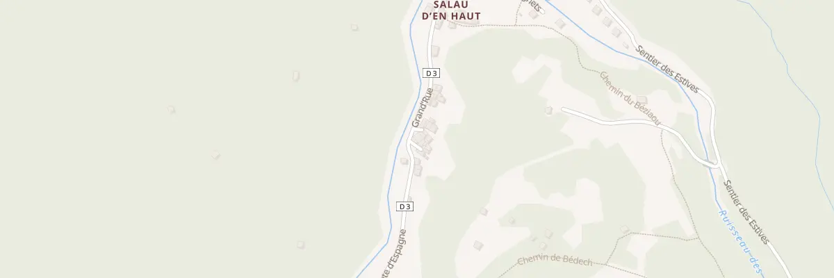 Plan du 115 Salau d’En Haut à Couflens